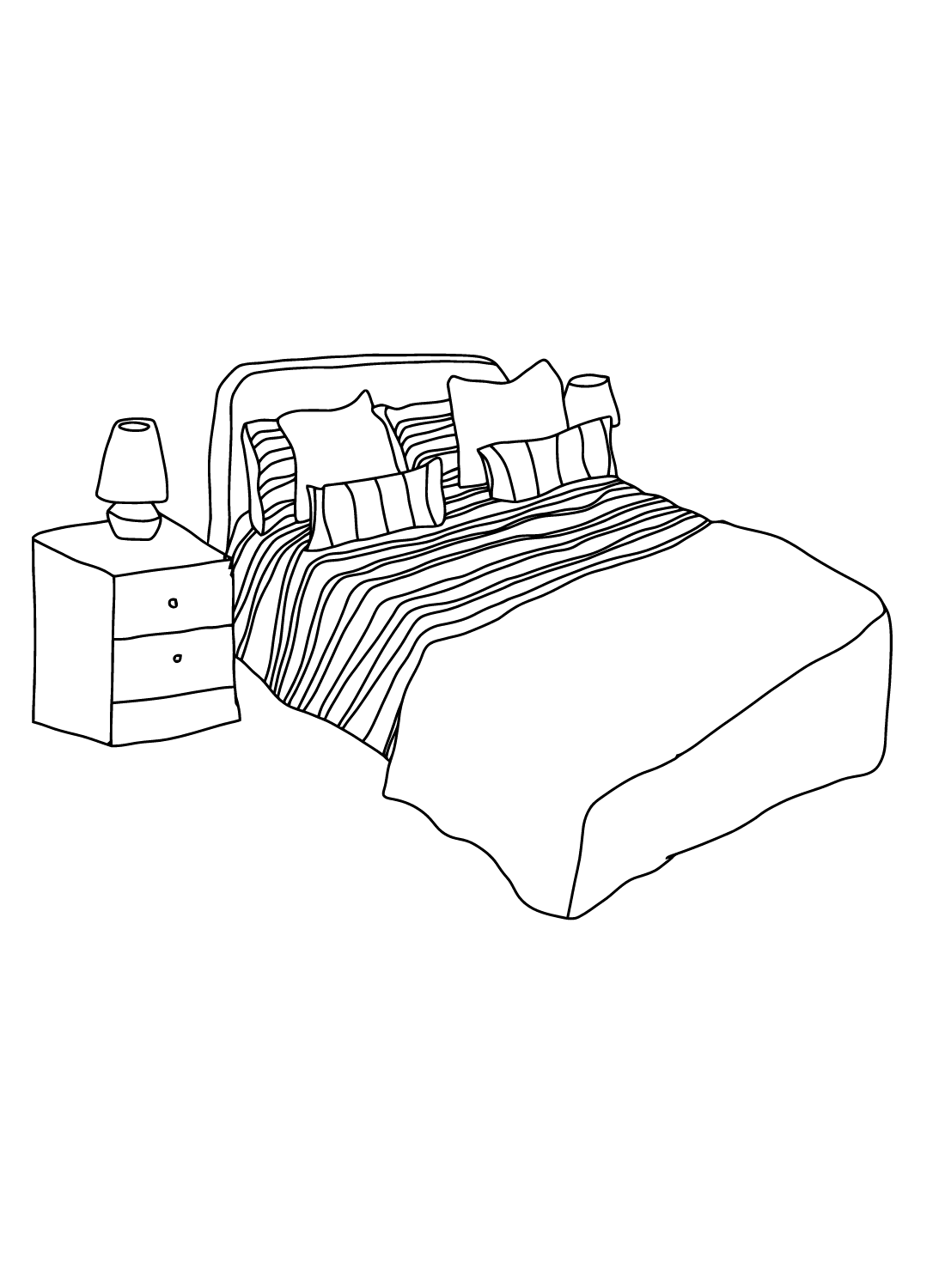 Кровать изображения с кровати