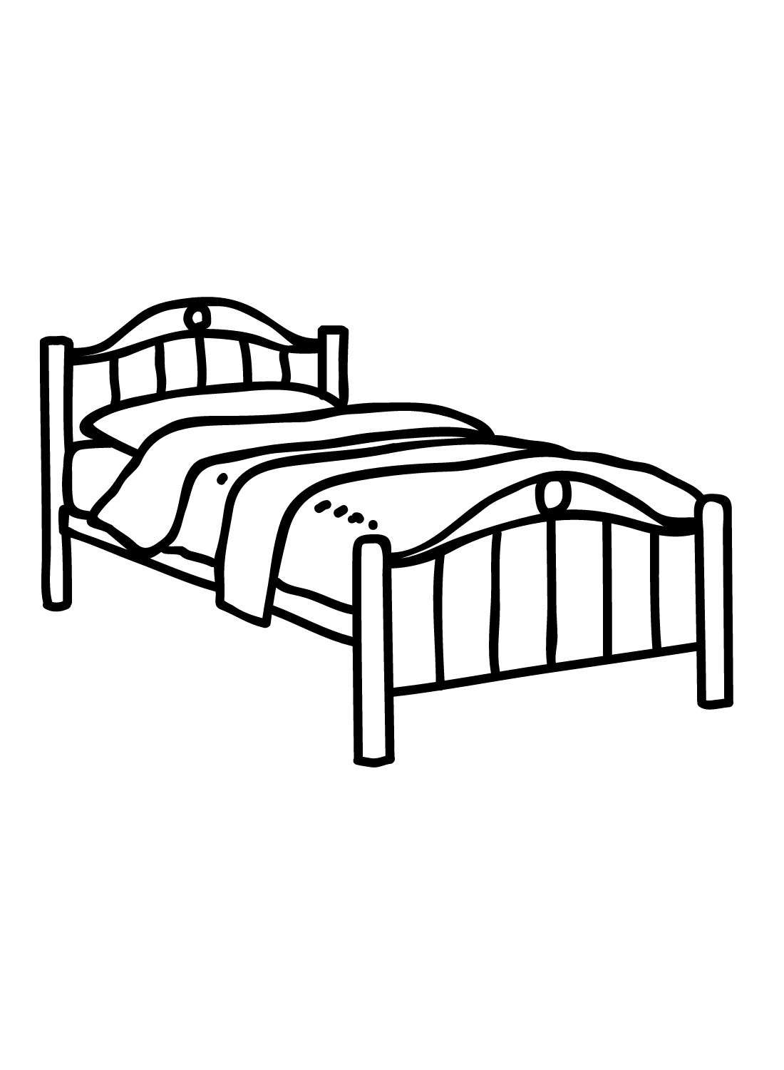 Color de cama Sábanas de Bed