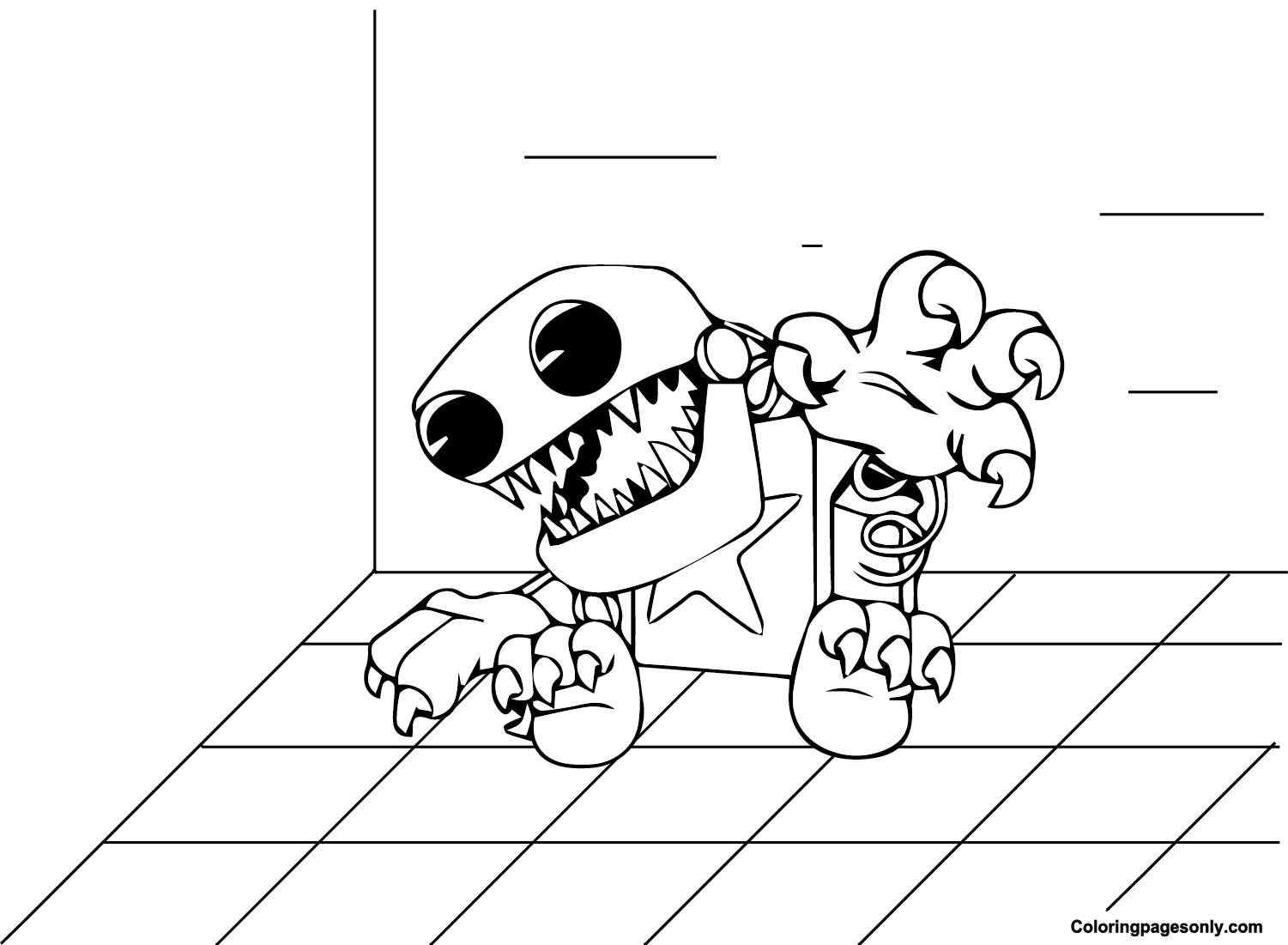 Boxy Boo Coloring Pages Printable for Free Download