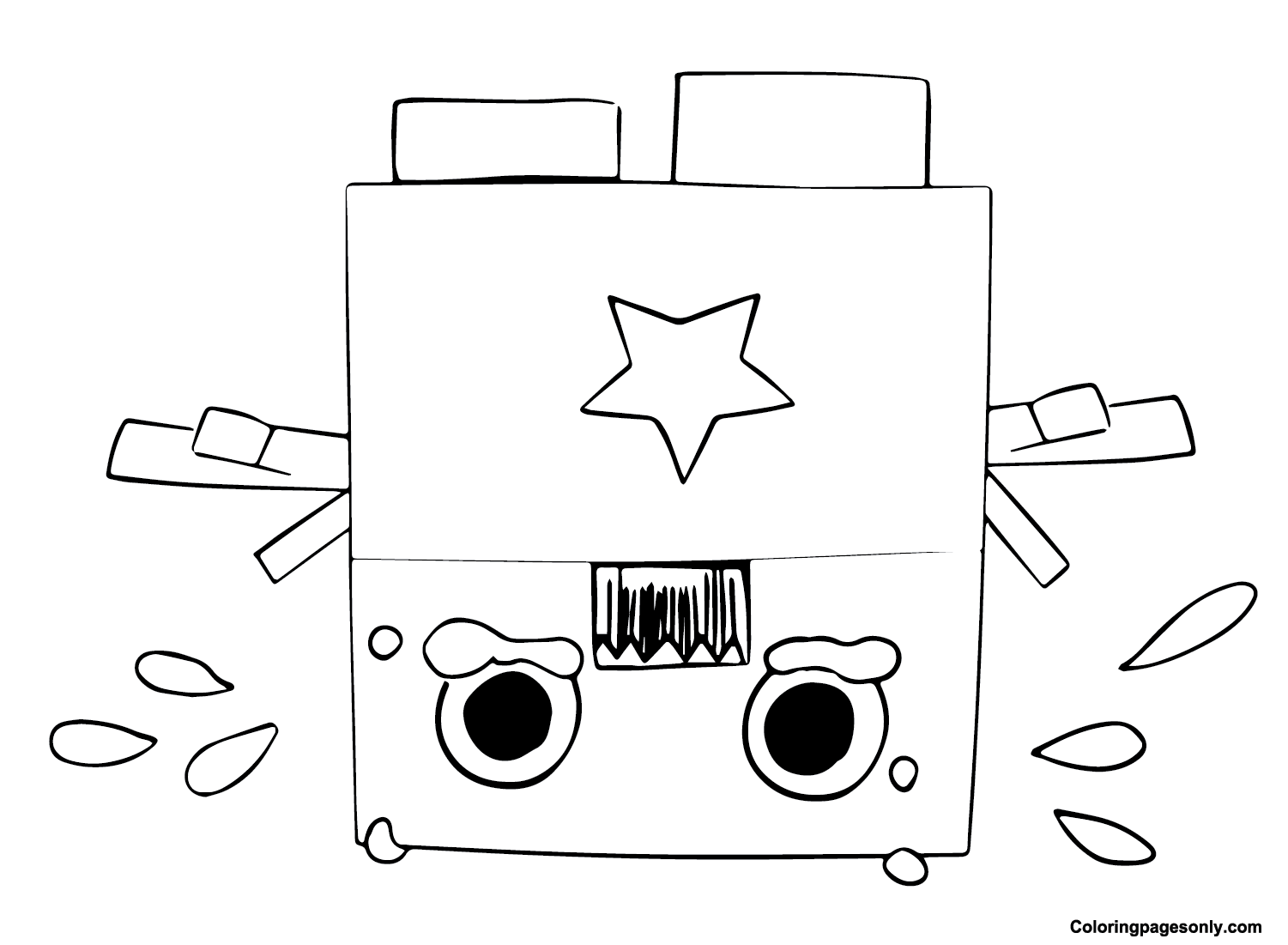 Boxy Boo Coloring Pages Coloring Pages For Kids And Adults