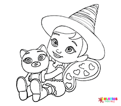 Butterbean’s Cafe Coloring Pages