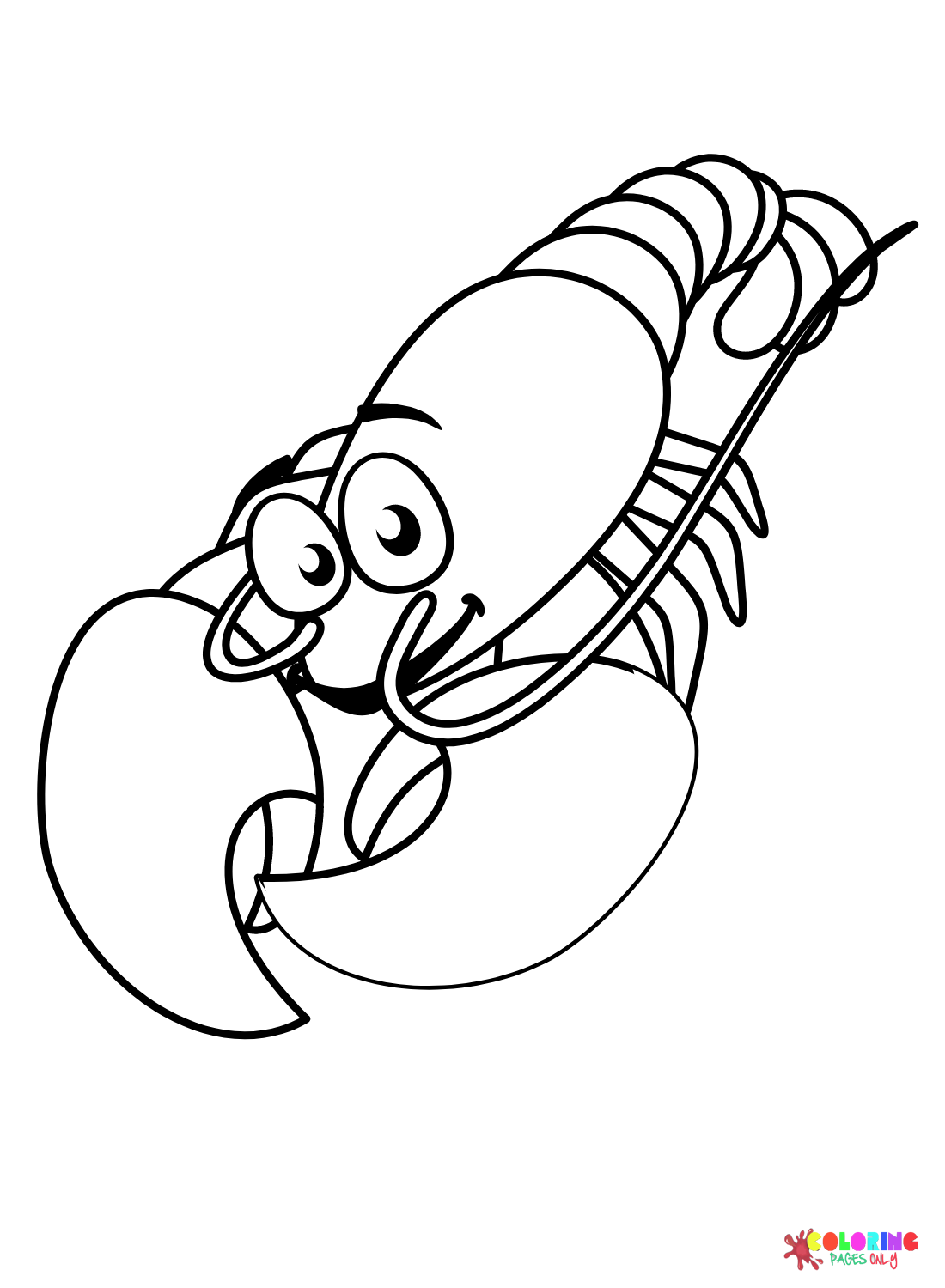 Homard de dessin animé de homard