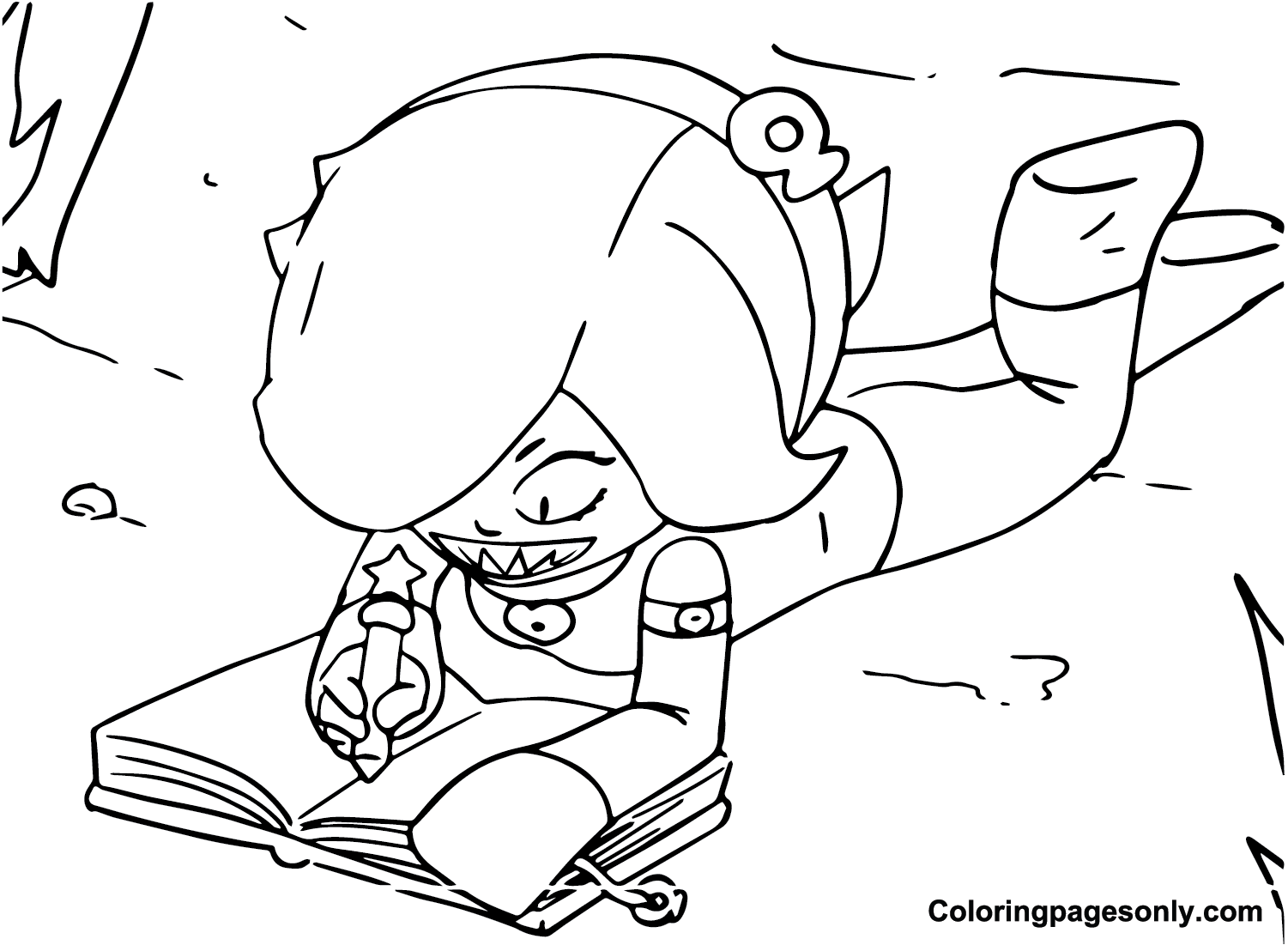 Colette Brawl Stars Coloring Pages Printable For Free 51 OFF