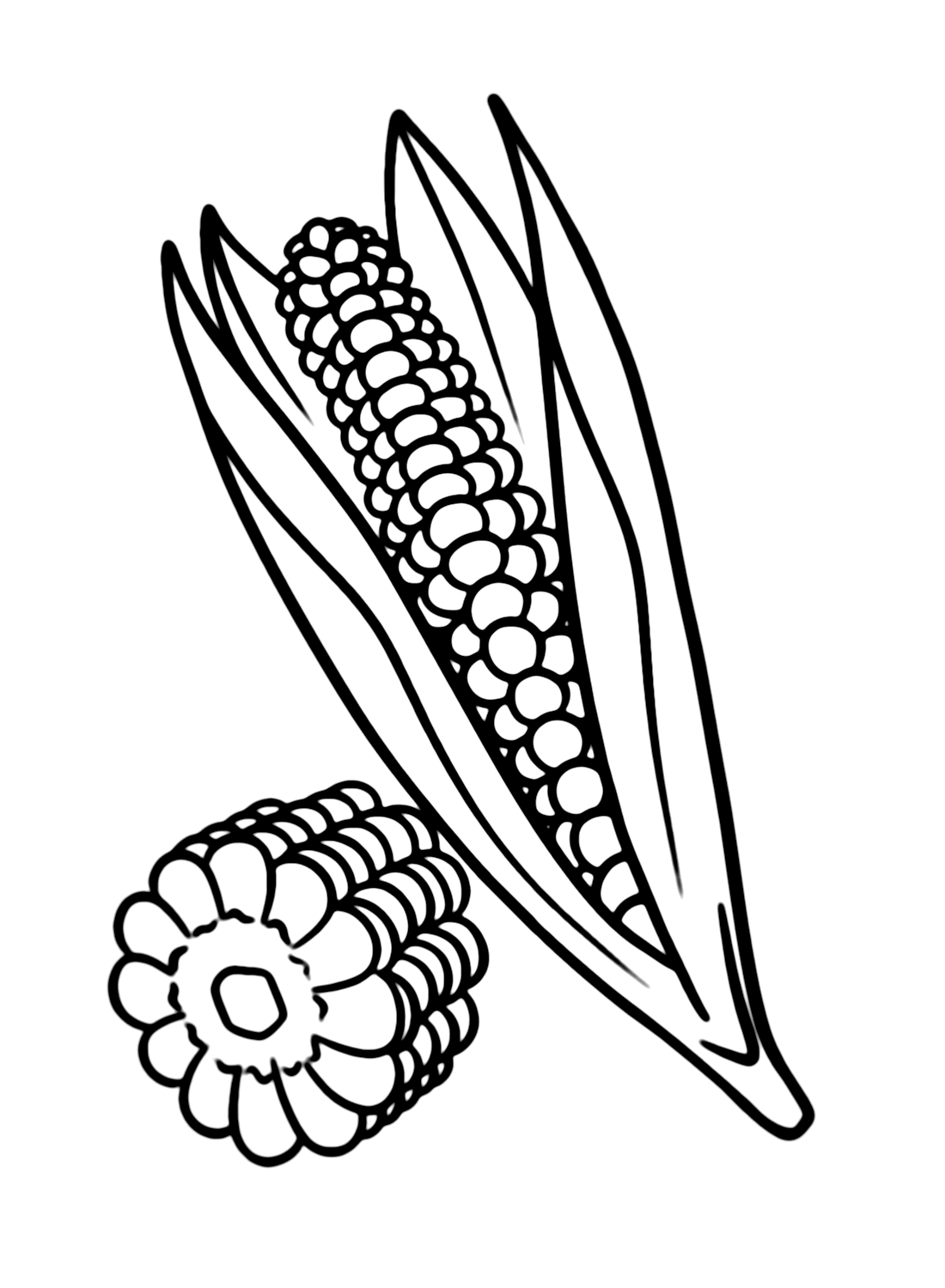玉米可从玉米打印