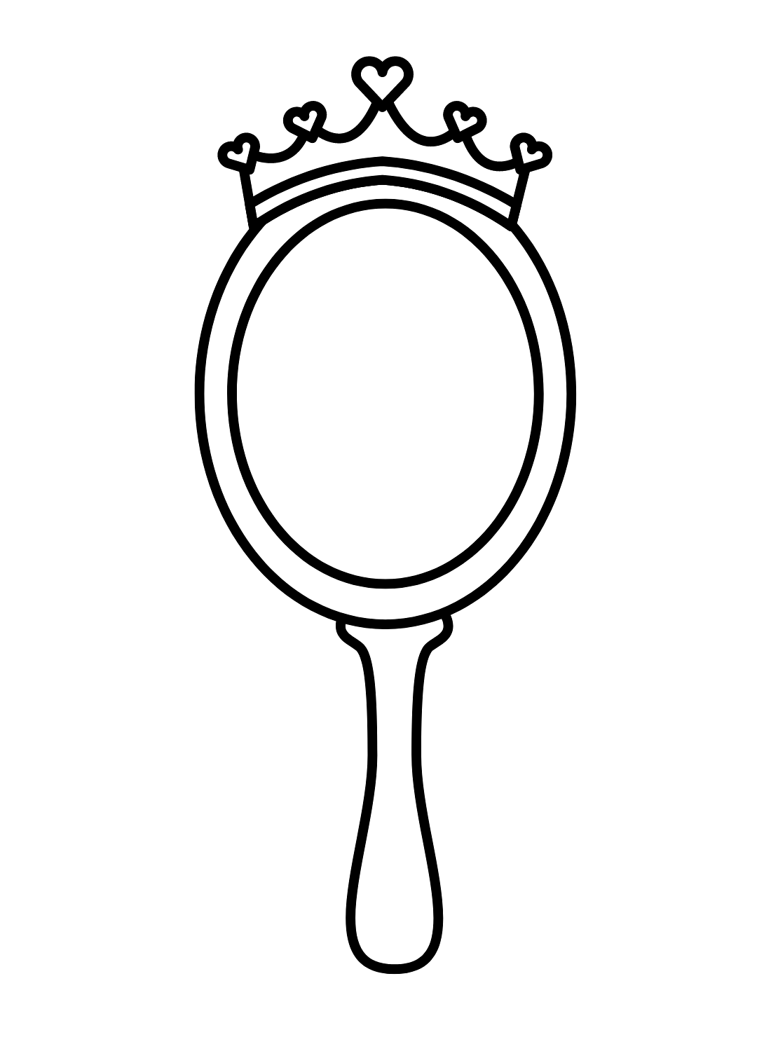 Kroonprinses magische spiegel van Mirror