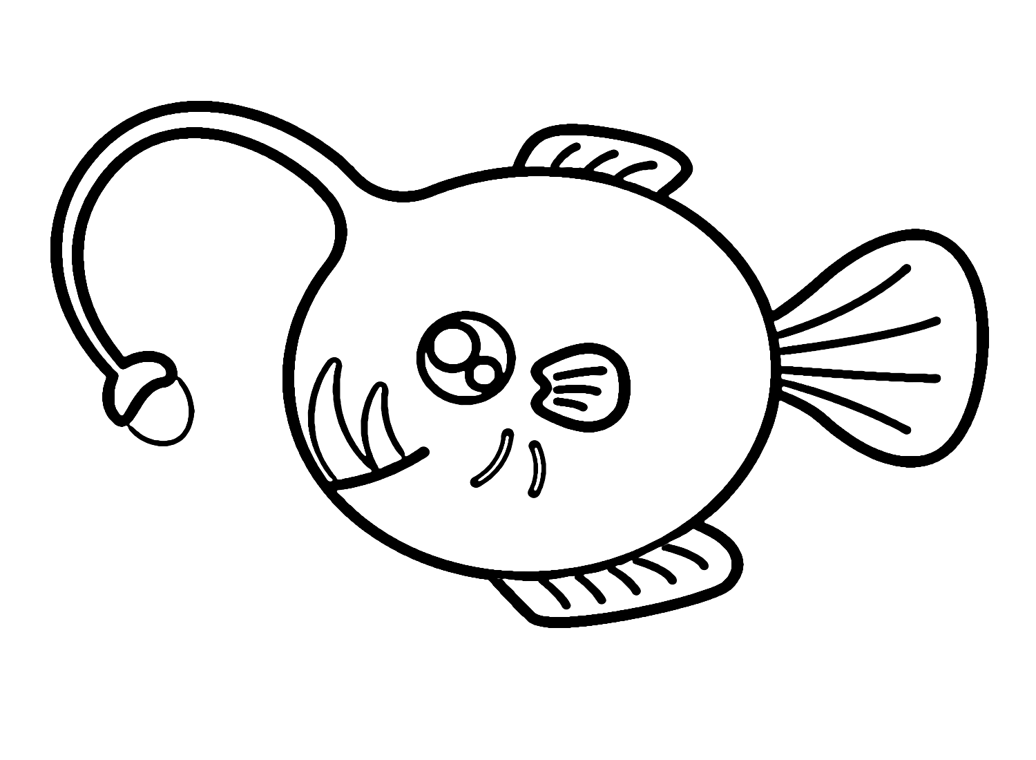 Leuke zeeduivel van Anglerfish