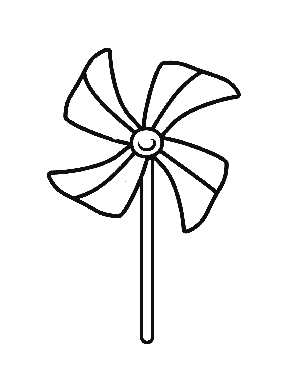 Niedliches Windradspielzeug von Pinwheel