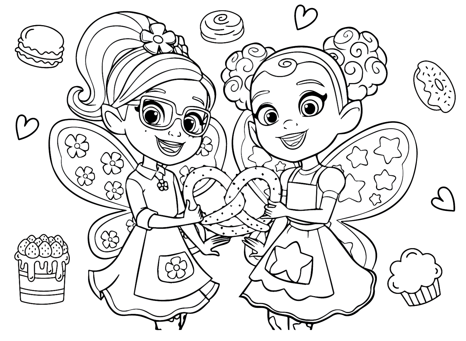 Dazzle And Poppy from Butterbean’s Cafe