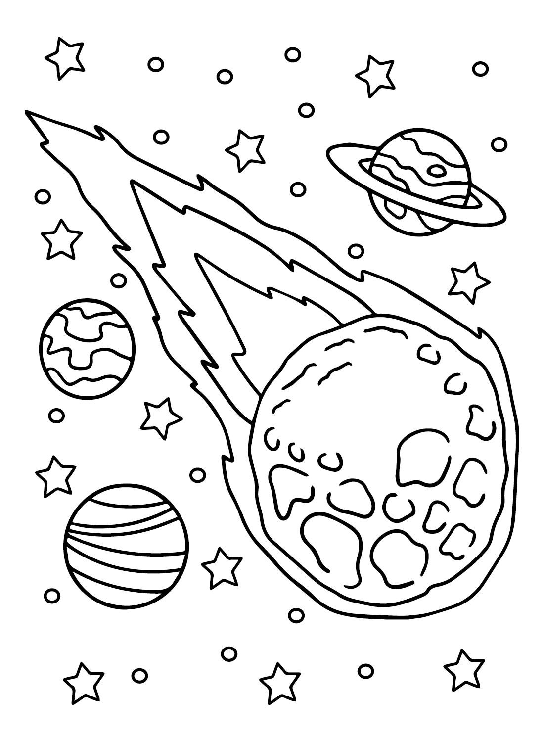 Doodle asteroïde van asteroïde