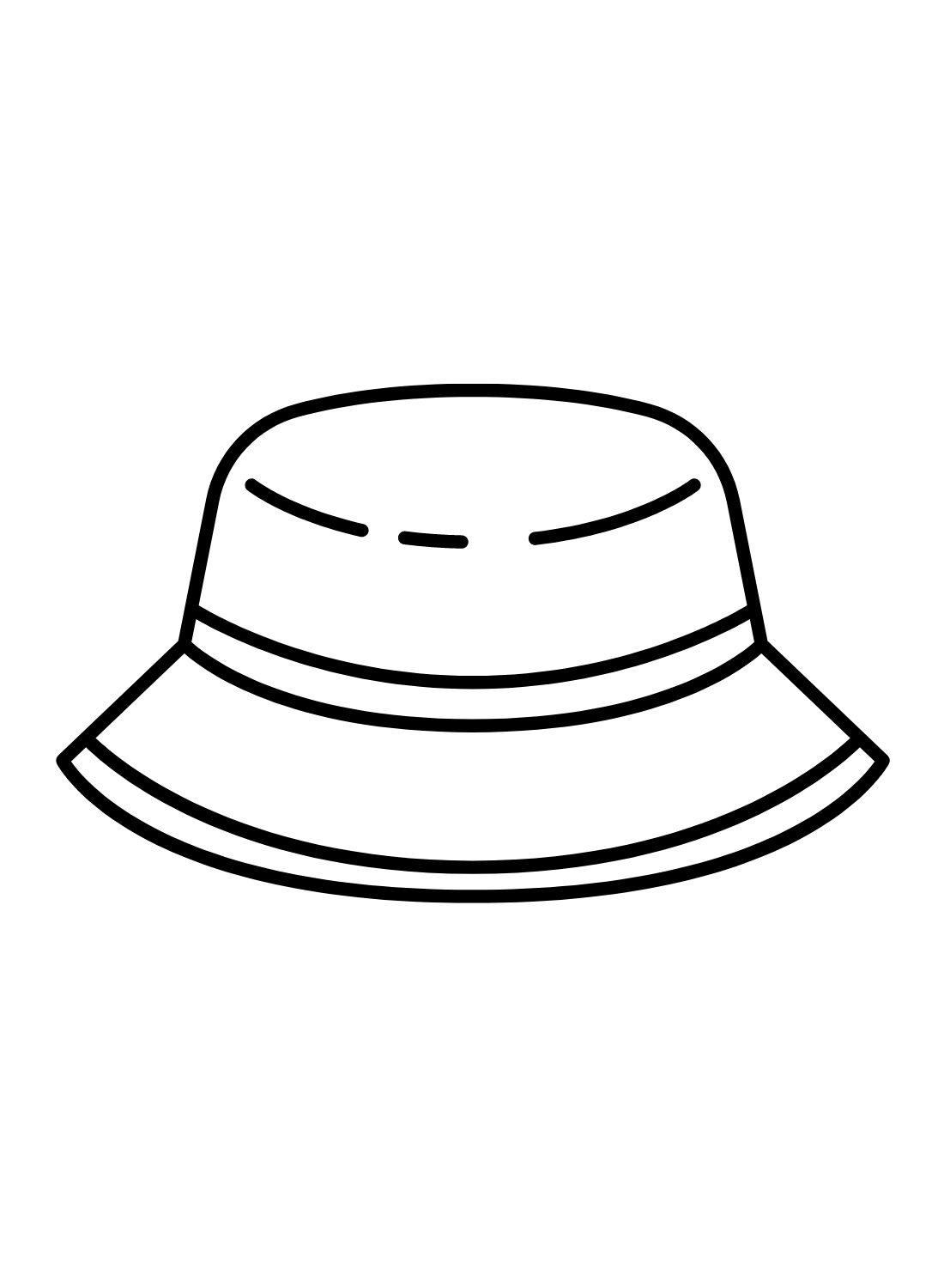 Desenhe um chapéu fácil de um chapéu