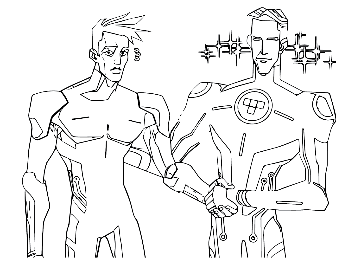 Drawing Tron from Tron