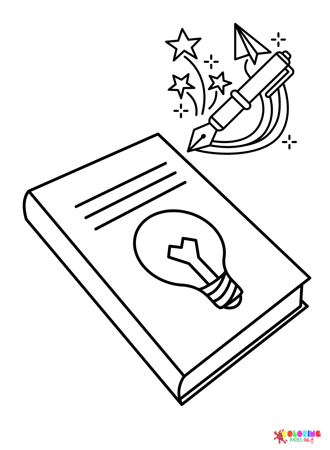 Free Intellectual Images Coloring Page