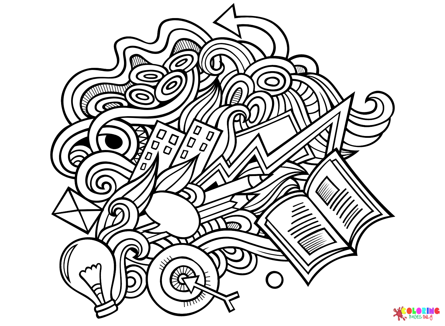 Free Intellectual Coloring Page
