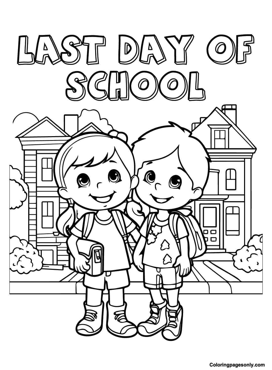 Free End Of School Year Coloring Pages Free End Of School Year Coloring Pages