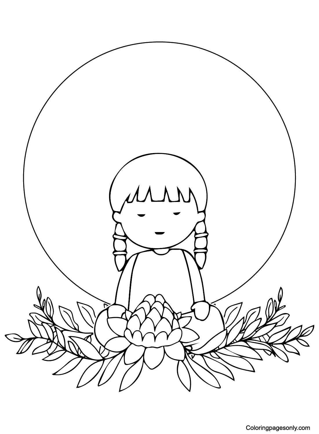 Free Mindfulness Pictures Coloring Pages
