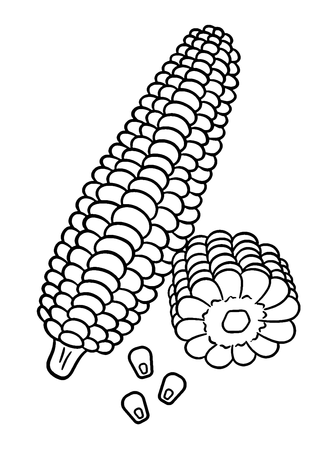 Free Printable Corn from Corn