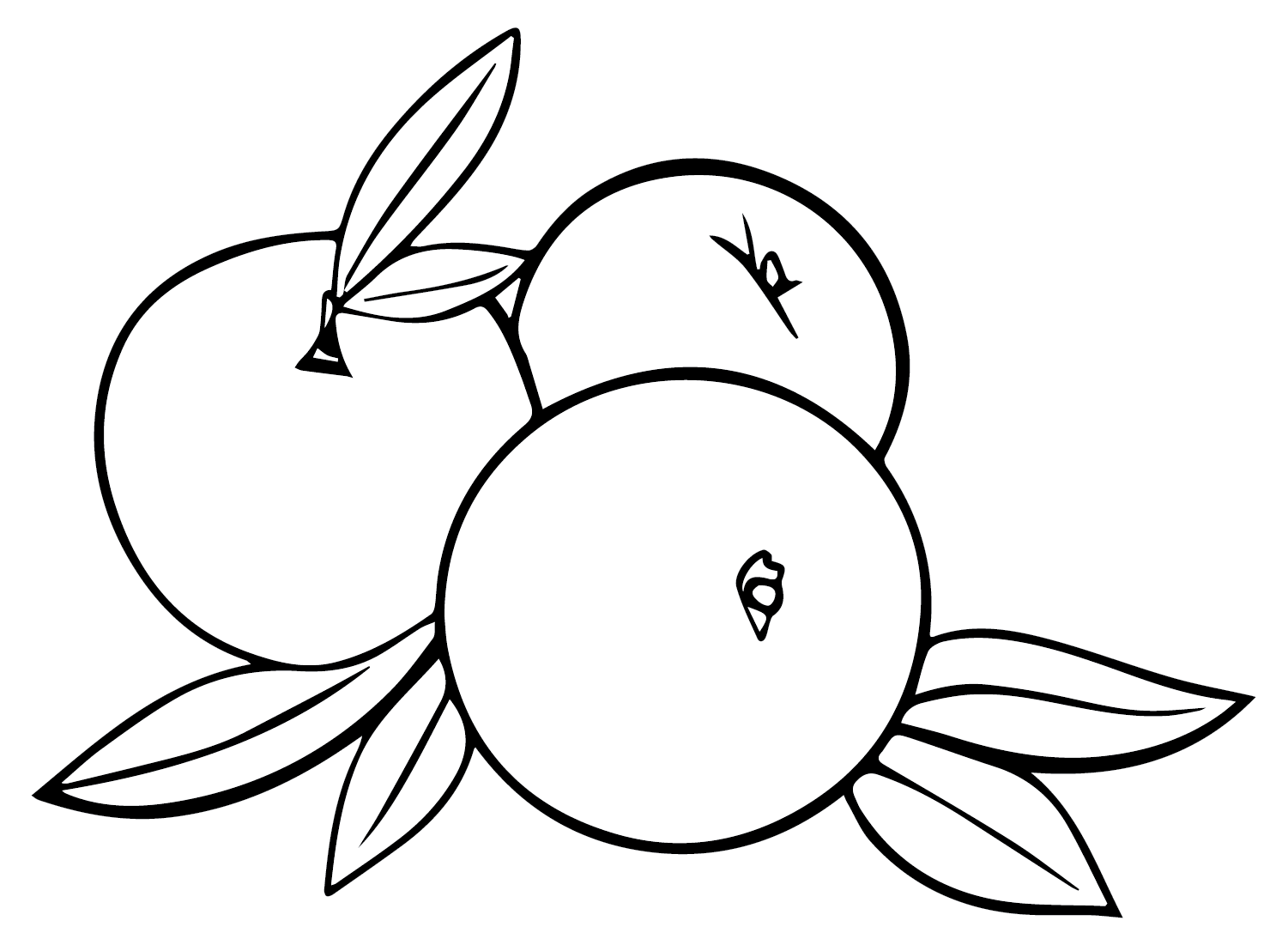Free Printable Peaches Coloring Pages