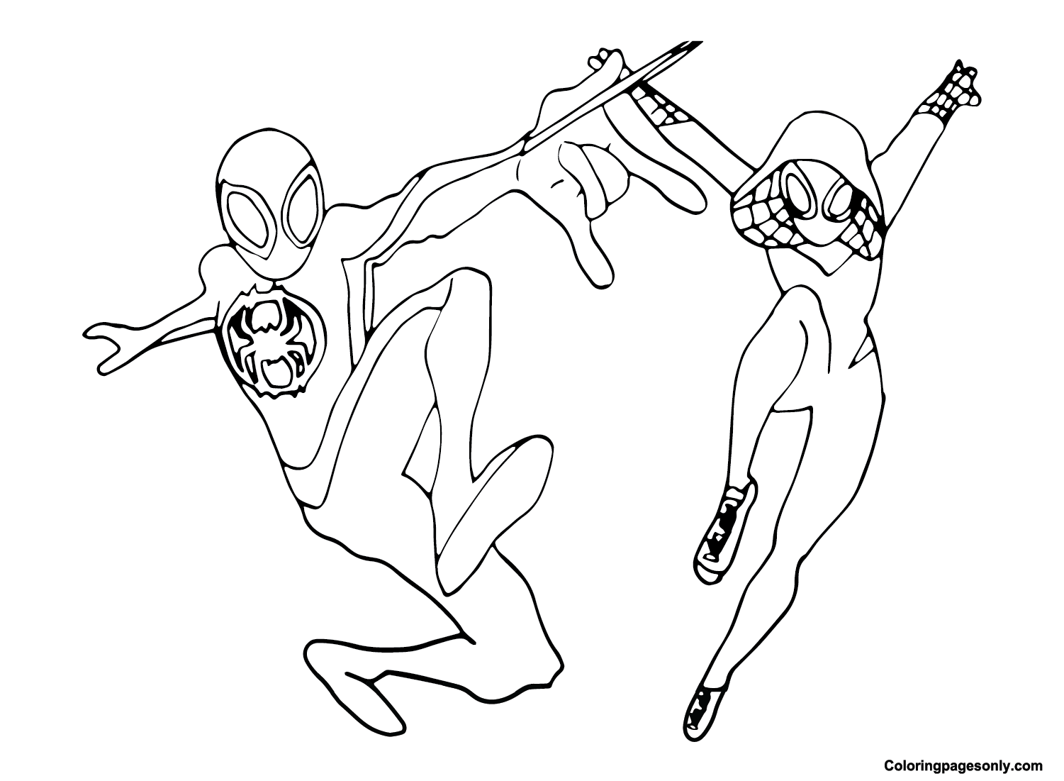 Free Spidey and His Amazing Friends Coloring Pages