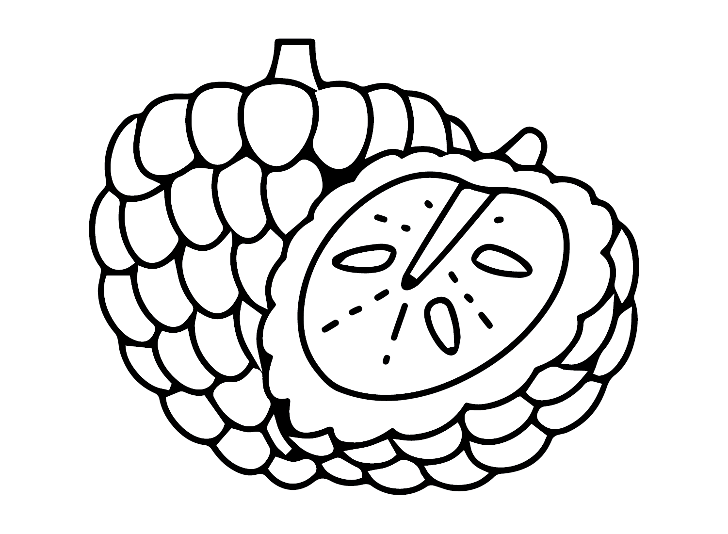 custard-apple-fruit-coloring-page-free-printable-coloring-pages