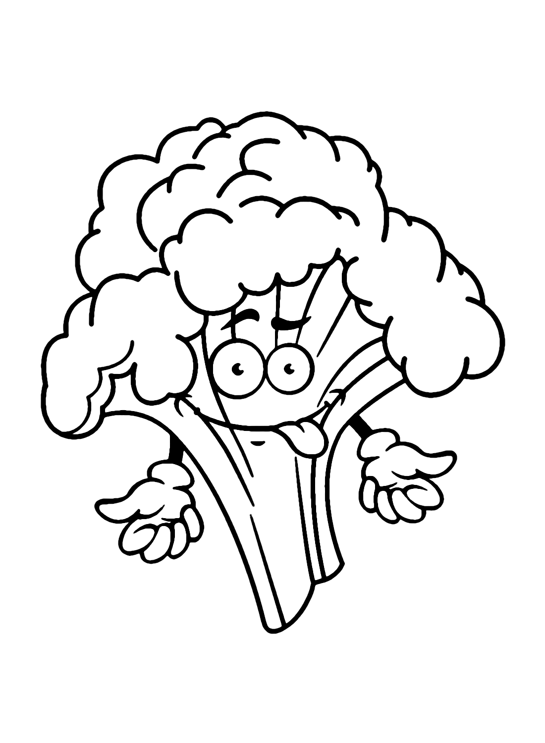 Lustiger Brokkoli von Broccoli