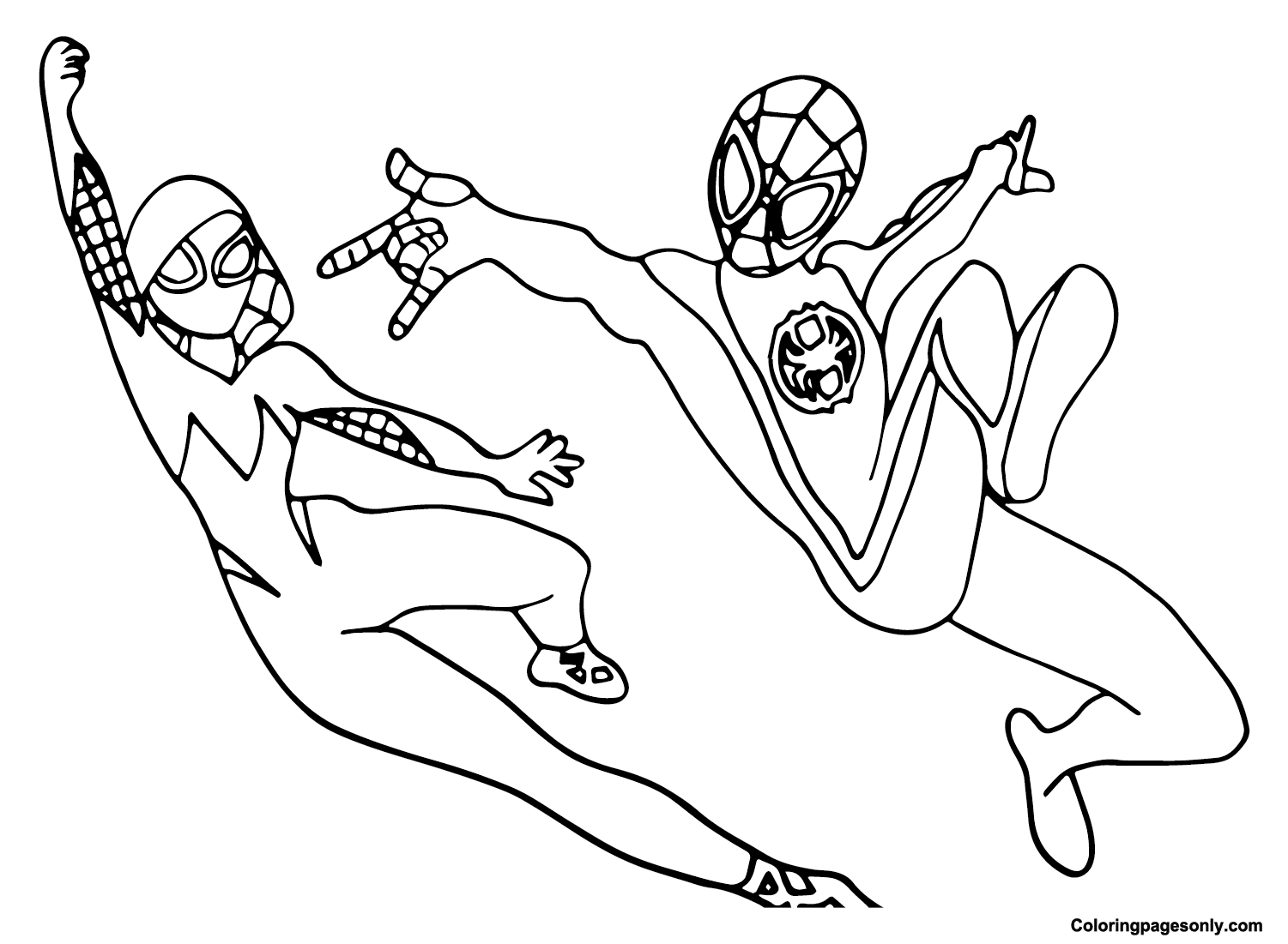 22 Free Printable Spidey Coloring Pages