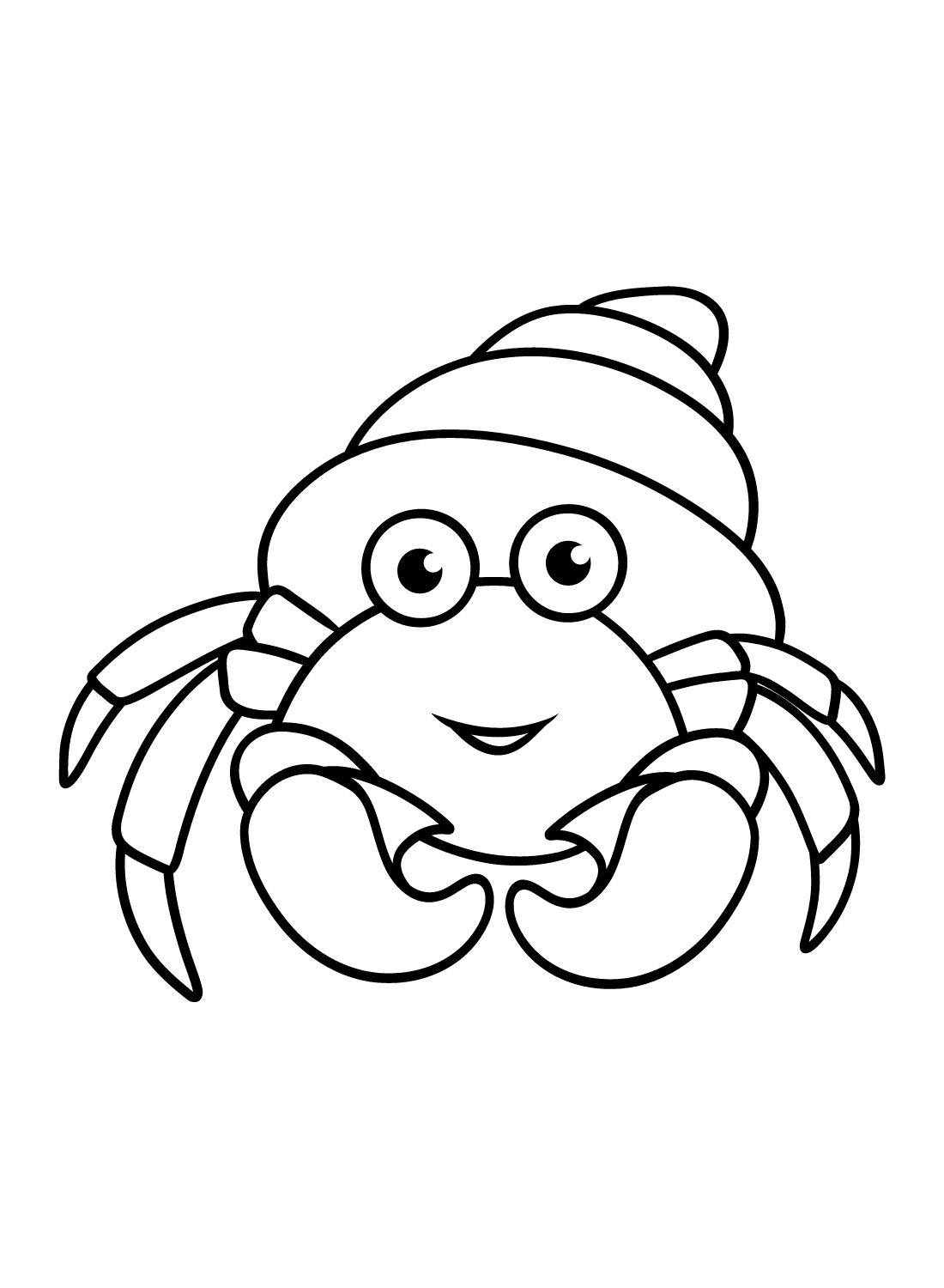 Happy Hermit Crab from Hermit Crab