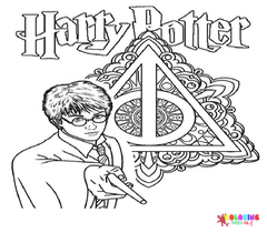 Harry Potter Coloring Pages