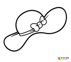 Hat Coloring Pages