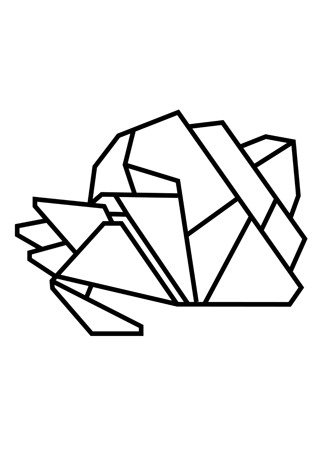 Origami de cangrejo ermitaño de cangrejo ermitaño