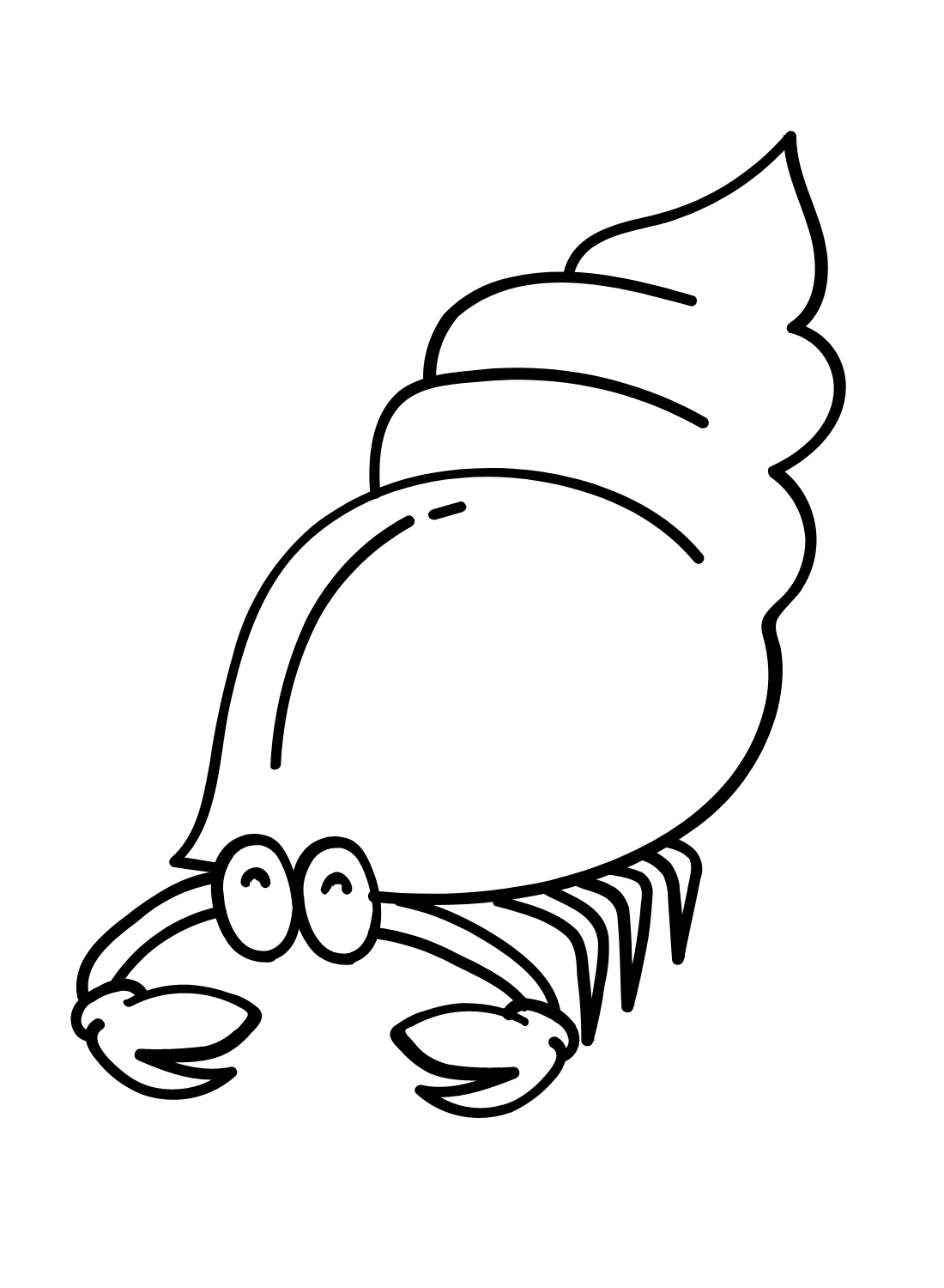 Hermit Crab Printable from Hermit Crab