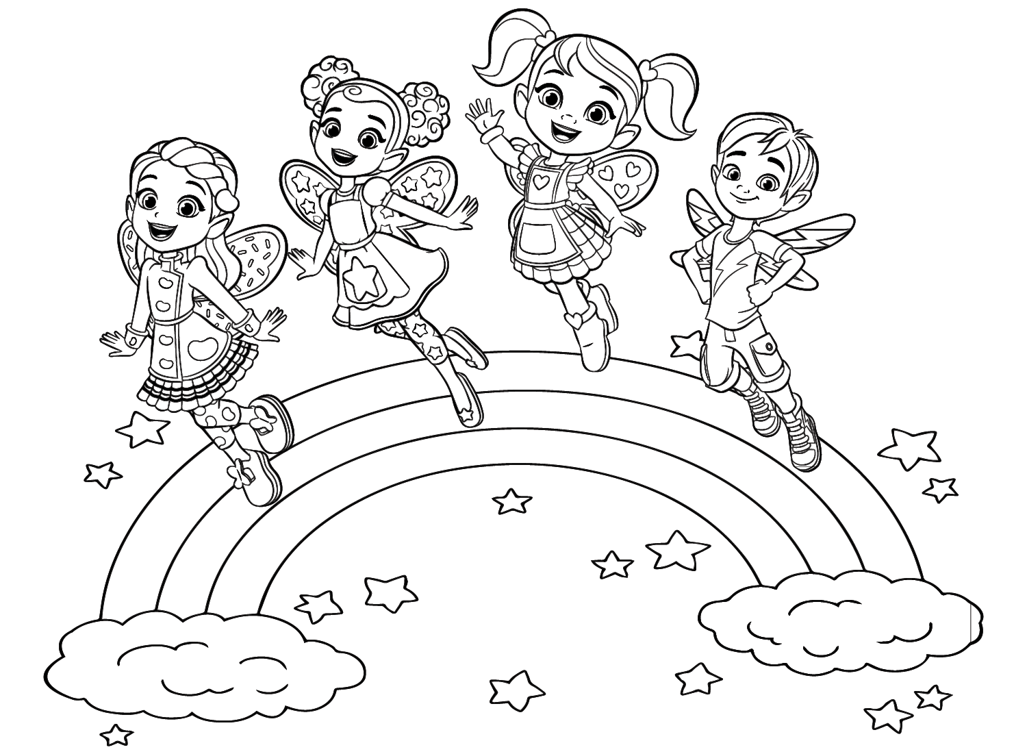 Images Butterbean’s Cafe Coloring Page - Free Printable Coloring Pages