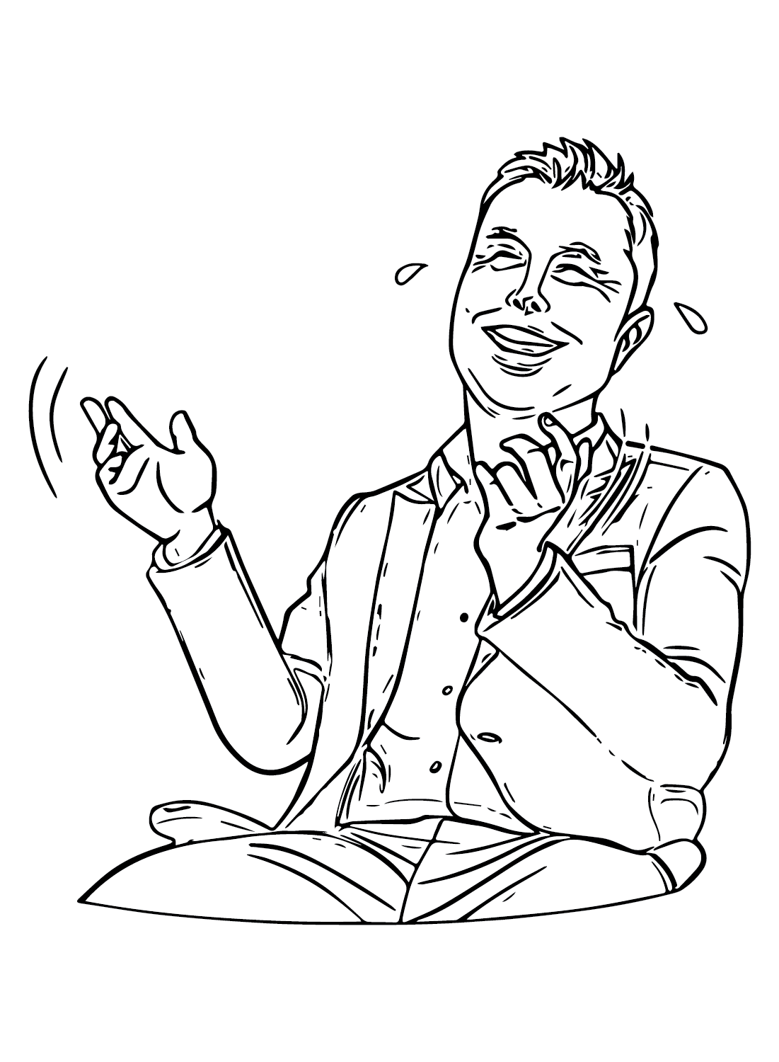 Images Elon Musk Coloring Pages