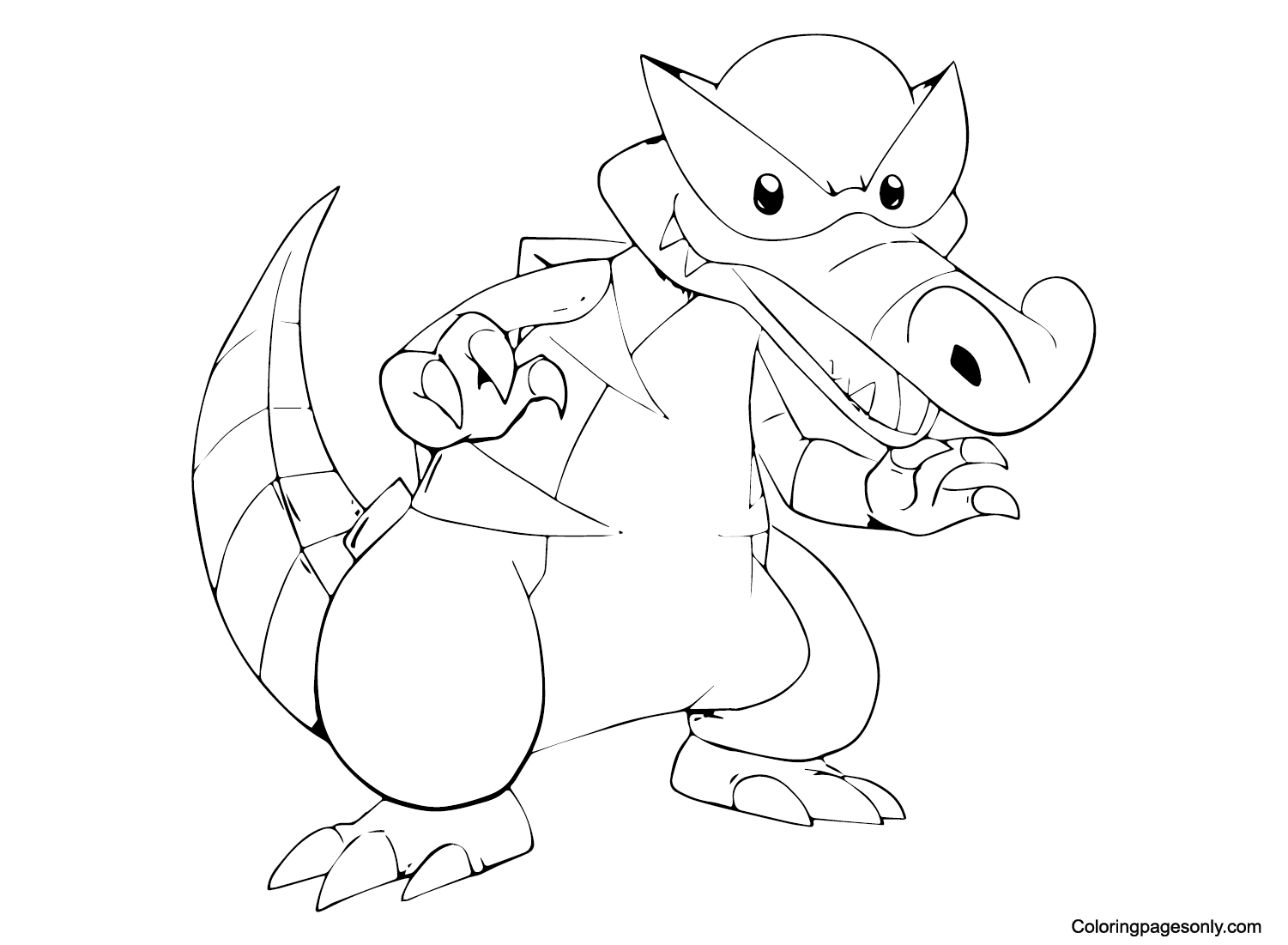 Images Krookodile Coloring Page