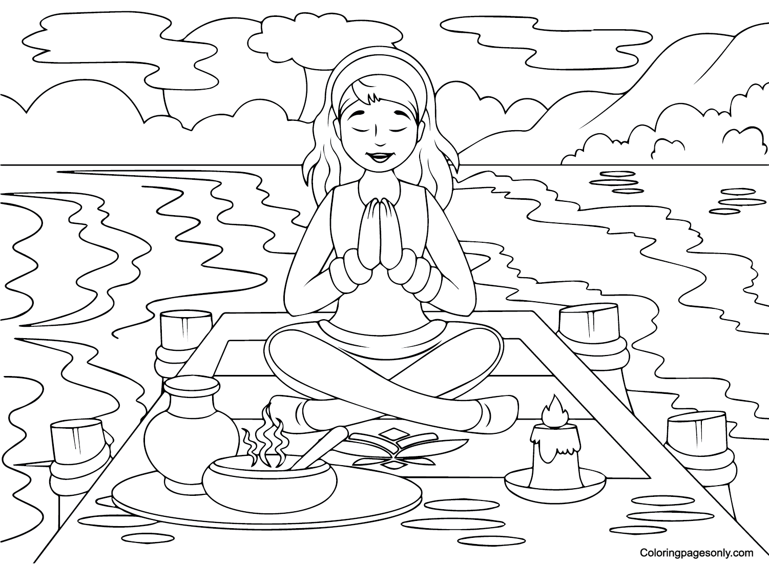 Images Mindfulness Coloring Pages