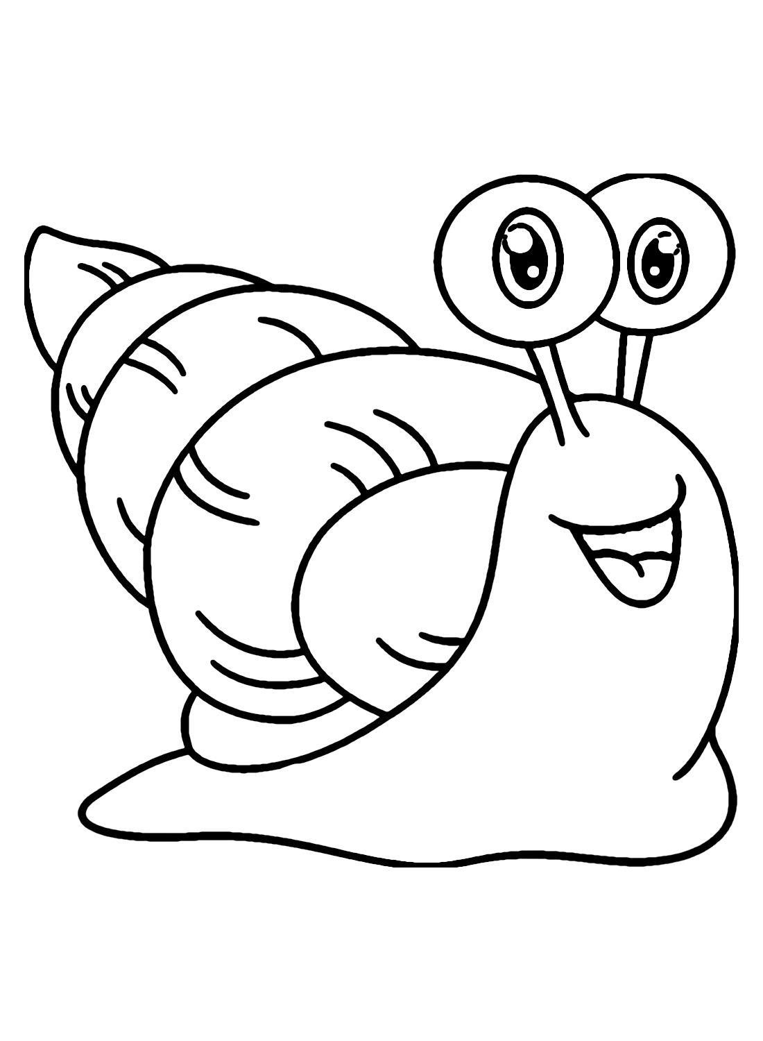 Images Sea Snail Coloring Page