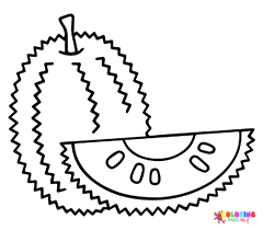 Jackfruit Coloring Pages