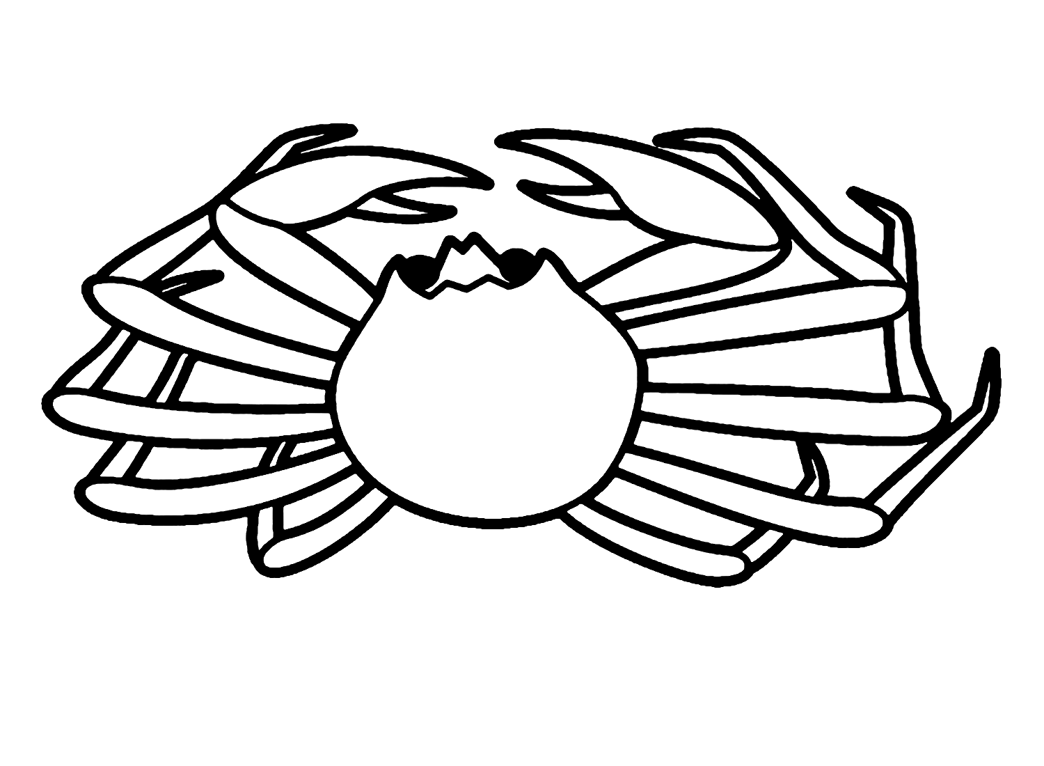 Koningskrab afdrukbaar van King Crab