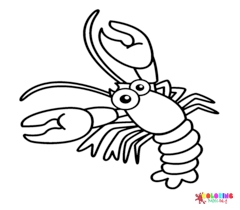 Lobster Coloring Pages