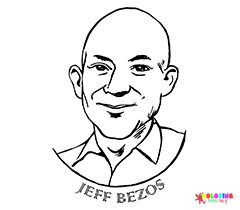 Jeff Bezos Coloring Pages