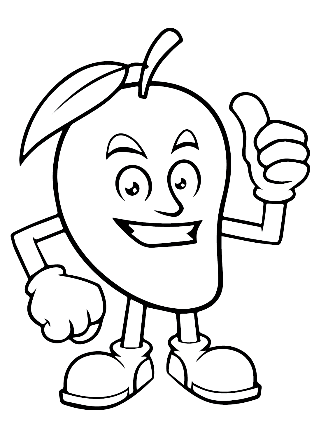 Mascot Mango from Mango