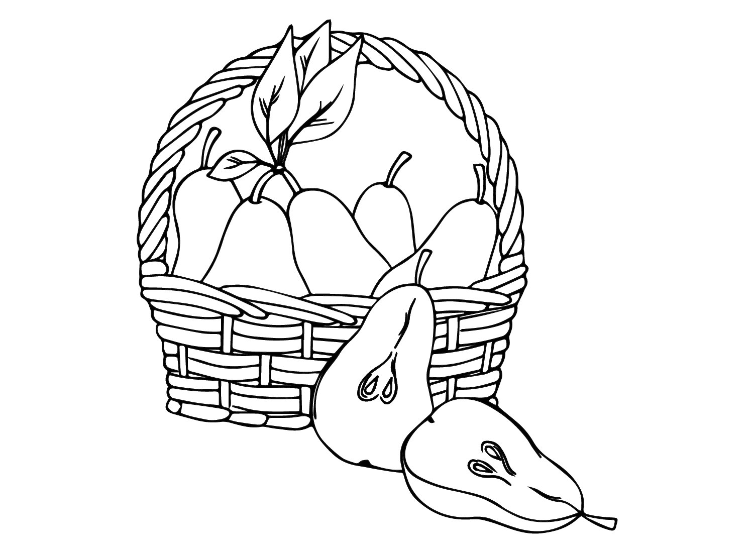Pear Basket from Pears