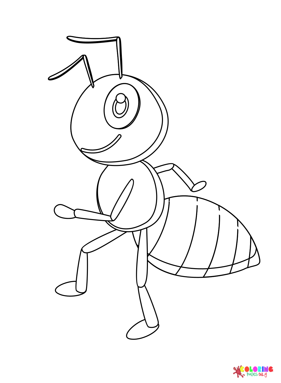 Pictures Ant Coloring Page