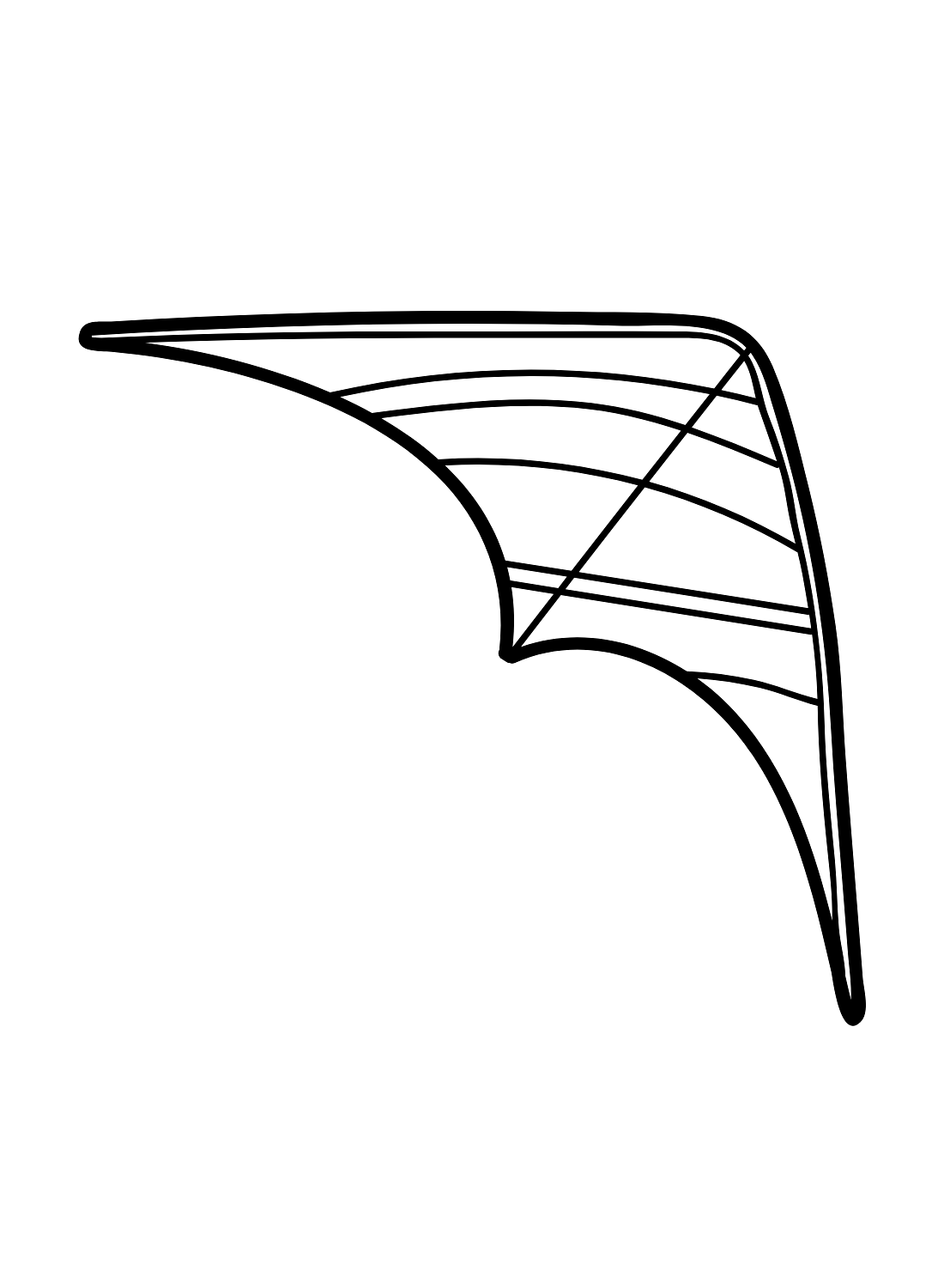 Pictures Kite Printable Coloring Page