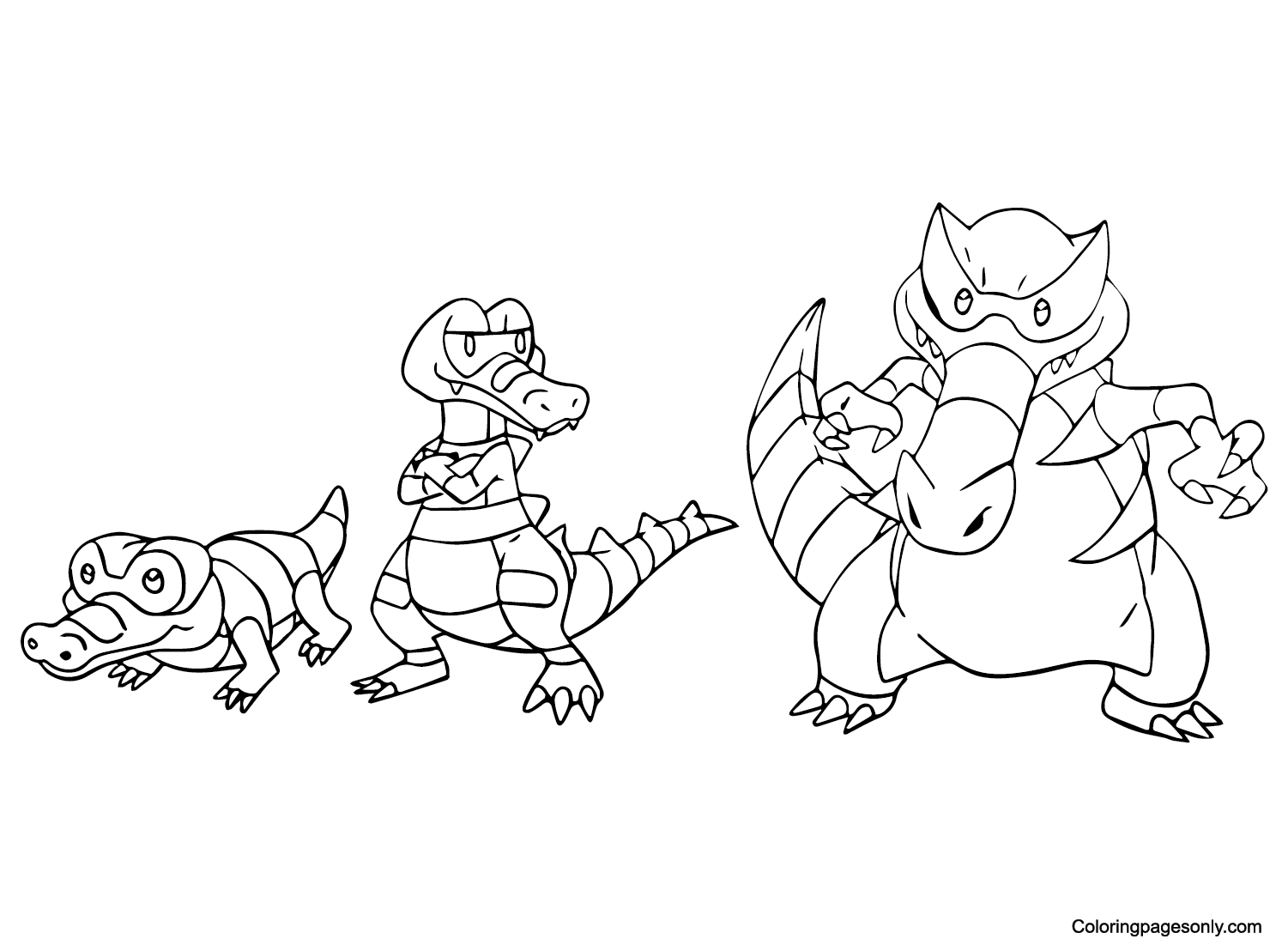 Pictures Krookodile Coloring Page