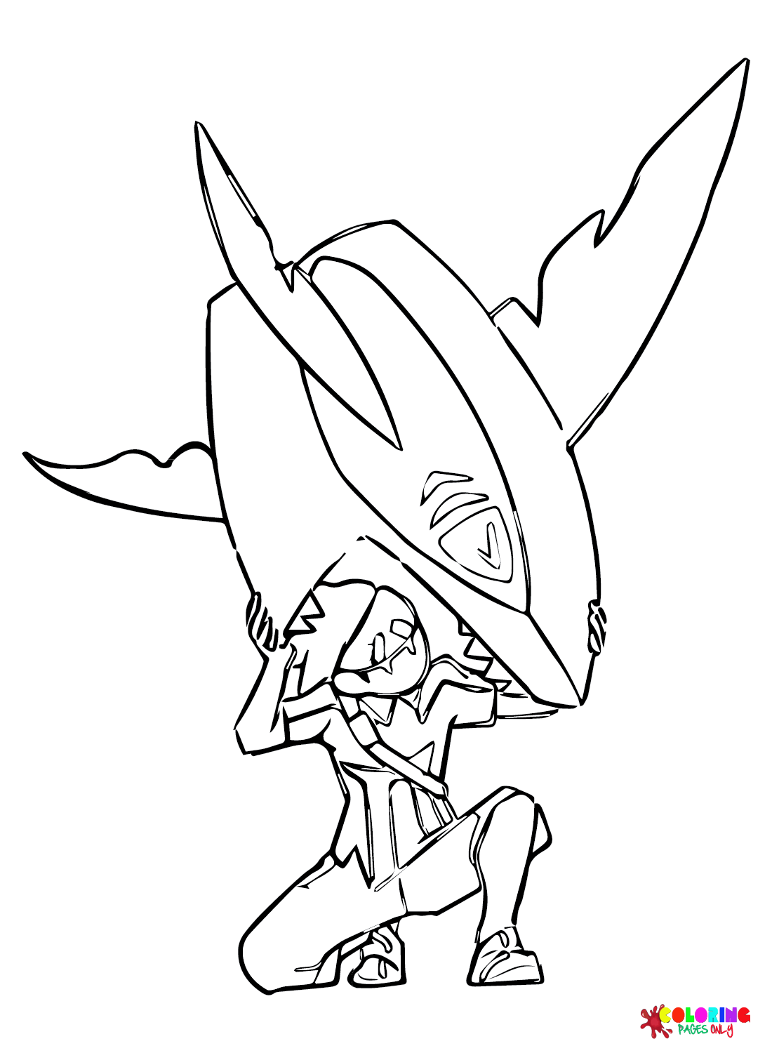 Pictures Sharpedo Coloring Page