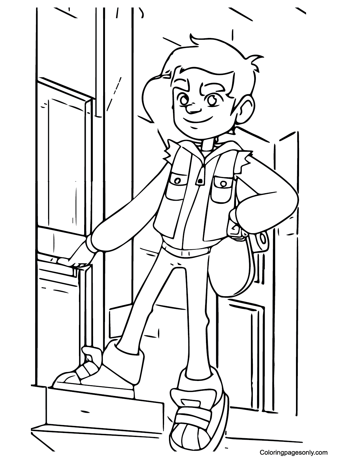 Pictures Subway Surfers Coloring Page