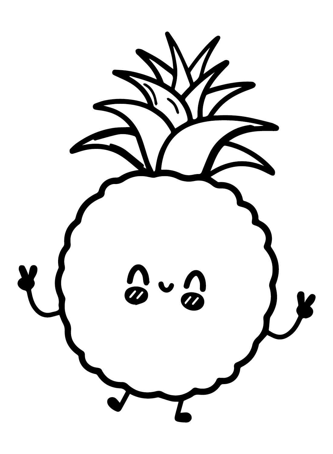 菠萝 可爱的菠萝