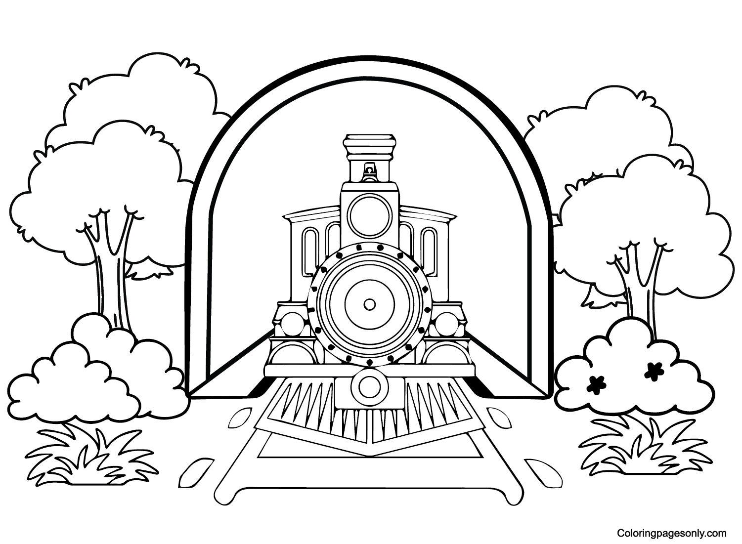 Polar Express color Sheets Coloring Pages