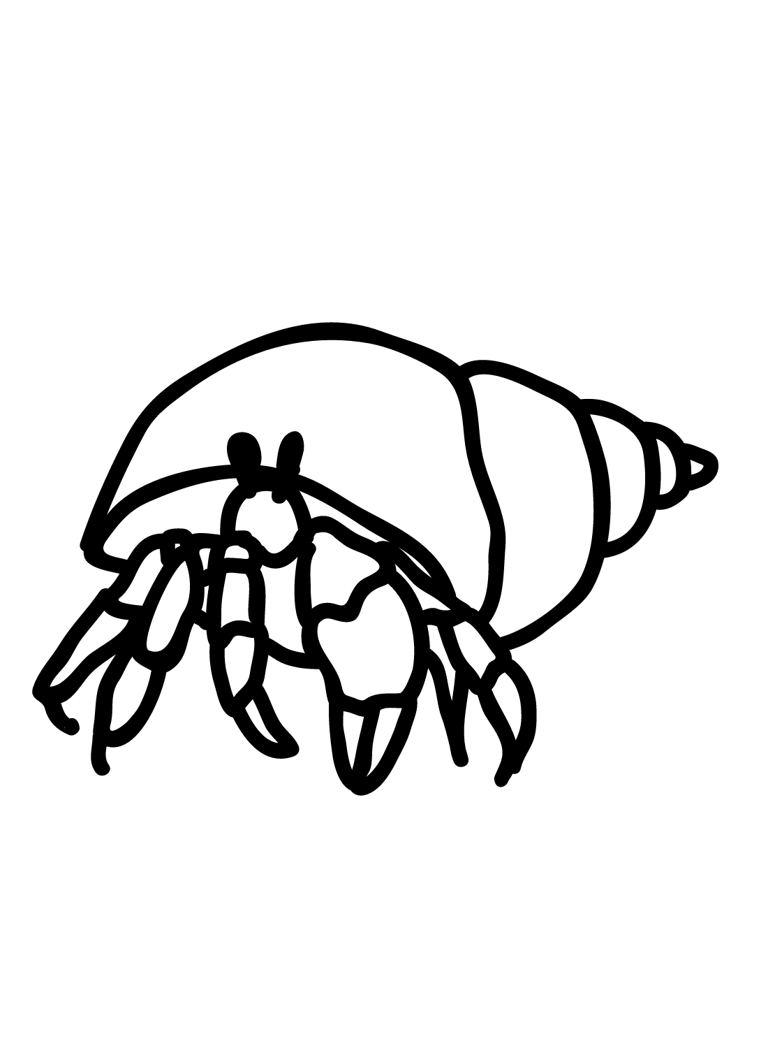 Print Hermit Crab from Hermit Crab
