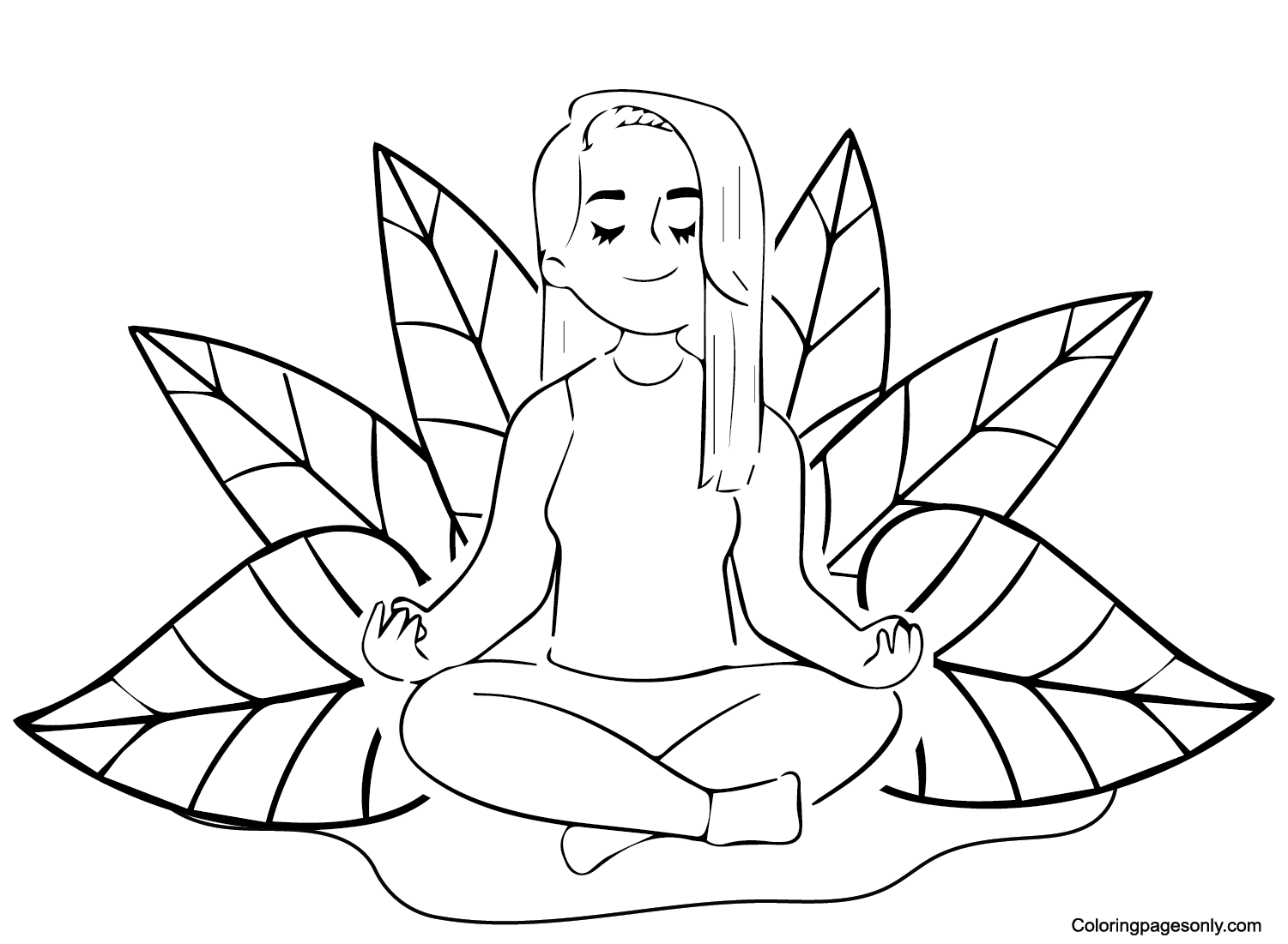 Print Mindfulness Coloring Page